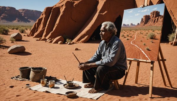 Comment l art aborigène exprime t il la mémoire du peuple ?
