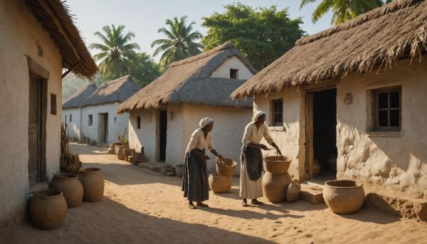 Comment vivre au plus près des traditions d un village lointain ?