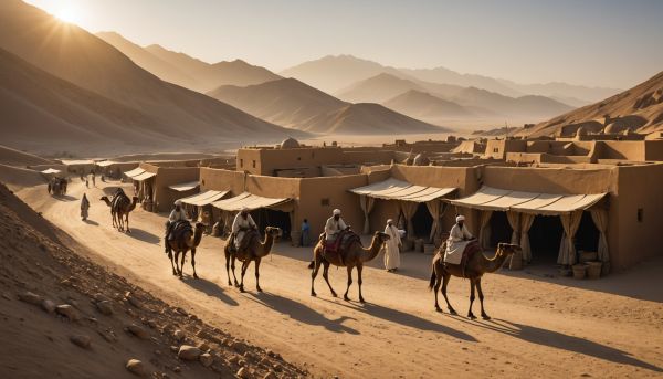 Routes de la soie et échanges commerciaux entre les empires