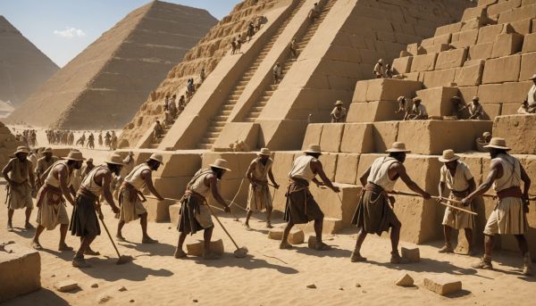 Savez vous comment vivaient les bâtisseurs de pyramides ?